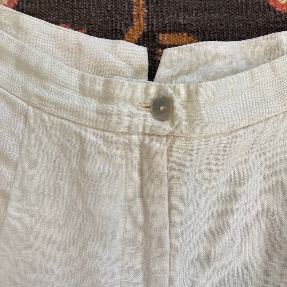 Vintage Linen Shorts - Picture 8 of 10